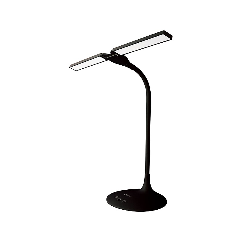 OttLite Wellness Series Pivot LED Desk Lamp, 26", Matte Black (CSN59G5W) image 1