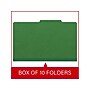 Medical Arts Press® File Folder, 2/5-Cut Tab, Legal Size, Pressboard, Moss Green, 10/Box (DV-T52-14-3MGN)~#|#~9F32443B-33A7-460E-AAE6091F7AA8A4E0_sc7