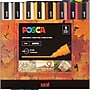 POSCA PC-5M Warm Water Based Paint Marker, Medium Bullet Tip, Assorted Colors, 8/Set (UBCPC5M8CWARMTONE)~#|#~9F32830D-AC7E-461E-A70E25E458483DE1_sc7