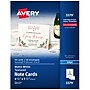 Avery Textured Genral Use Note Cards, White, 50/Pack (03379)~#|#~9F32C289-CC2C-42A4-9EF25B93DCD08238_sc7