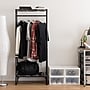 Iris 8.88" x 6.75" Garment Rack, Black Metal (596269) ~#|#~9F330ADE-95DB-4483-8321A89243C7B35C_sc7