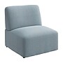 Bush Business Furniture Assemble Modular Lounge Chair, Armless, Mist Fabric (ASM130MSF-03)~#|#~9F365635-D20B-46E7-A8F46DB5B02F7D29_sc7