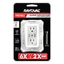 RAYOVAC 2-Outlet 2-USB Portable Surge Protector Wall Tap with Night-Light, 300-Joules, White (SS-Q205)~#|#~9F390AC9-BCD5-4EFF-BE25CF024316E0BB_sc7