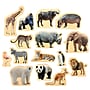 TickiT Wooden Wild Animal Blocks, Multicolored, 15 Pieces/Set (CTU73572)~#|#~9F3E409E-4F1D-4C50-B15E5FC30AD838CF_sc7