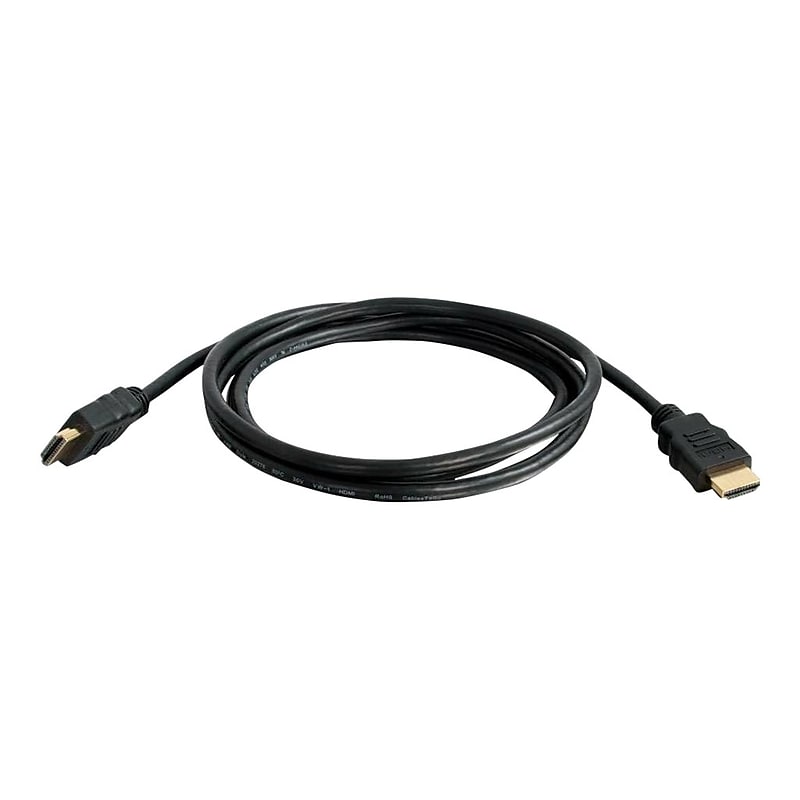 C2G 5' HDMI Ethernet Cable, 30 AWG, Black (50609) image 1