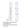 CyberPower B604 Essential 6-Outlet Surge Protector, 4 ft. Cord, 600J Surge Suppression, White~#|#~9F4751B5-D0EF-4374-9B8ABE05E79FE8D4_sc7