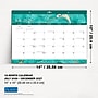 2026-2027 Plato Crackled Blush 14" x 10" Academic Monthly Desk Pad Calendar (9798330708123)~#|#~9F4DDAFE-5139-4204-BDB20DBEEC58A1A7_sc7
