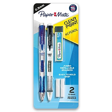 Paper Mate Clearpoint Mechanical Pencil, #2 Medium Lead,