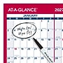 2027 AT-A-GLANCE 36" x 24" Yearly Dry Erase Wall Calendar, Reversible, White/Red (PM26-28-27)~#|#~9F52678B-C841-4B1A-BAFA9F65882AEEDF_sc7