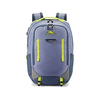 High Sierra Litmus Backpack, Geometric, Slate Blue/Indigo Blue (130365-9669)