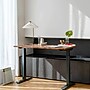 Branch Duo 48"W Electric Adjustable Standing Desk, Walnut/Charcoal (10-10-05-32)~#|#~9F53DA61-DBB6-402C-BE496124CFCE85AF_sc7