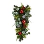 Nearly Natural Holiday Christmas Greenery Ornament Artificial Swag, 26" (W1265)~#|#~9F548F5F-0CCE-42B2-AEDF6F8208259944_sc7