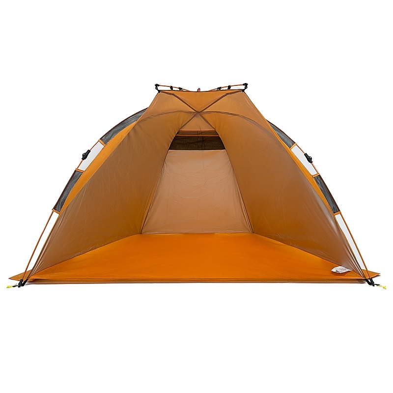 Outdoors Professional Beach Sun Shelter Tent, Orange (9005ORG) image 1