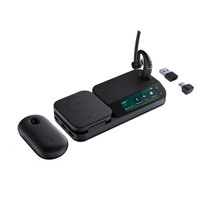 Yealink BH71 Workstation Pro Wireless Noise Canceling Bluetooth Mono Headset, UC Certified image 1