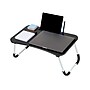 Mind Reader 13.75" x 23.5" MDF/Metal Lap Desk/Laptop Stand With Folding Legs, Black (LBSTUDY-BLK)~#|#~9F5F41C0-9702-4C1F-870990649DB664B3_sc7