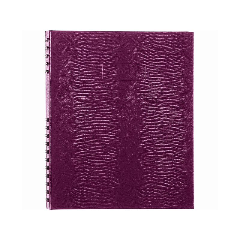 Blueline NotePro Hardcover Executive Journal, 8.5" x 10.75", Wide-Ruled, Grape, 200 Pages (A10200.RAS) image 1