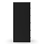 Staples 5-Drawer Vertical File Cabinet, Letter Size, Lockable, 61.38"H x 15"W x 26.5"D, Black (59589/25432)~#|#~9F614205-0198-4676-91EFA2C17FCEB6DE_sc7