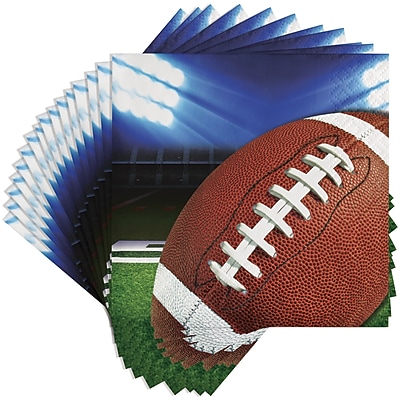 Creative Converting Football Party Napkins - Thumbnail 2