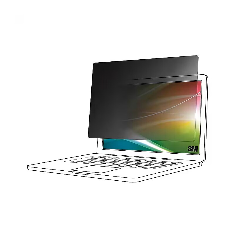 3M Anti-Glare Privacy Filter for 16" Laptop, 16:10 (BP160W1B) image 1