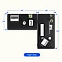 FlexiSpot E7L Series 76"W Electric L-Shaped Adjustable Standing Desk, Black/White (E7LW557624B)~#|#~9F677BF5-A8A5-477F-A9DAB405760B0BC0_sc7