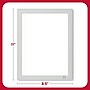 TRU RED Melamine Dry-Erase Whiteboard, Aluminum Frame, 8.5" x 11" (TR62580)~#|#~9F6D5134-0241-48C8-91165DEF80A8D7F2_sc7
