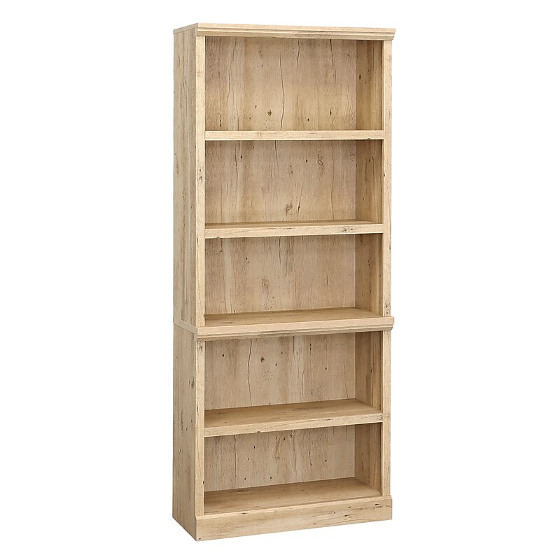 Sauder Aspen Post 71"H 5-Shelf Bookcase, Prime Oak (433963) image 1