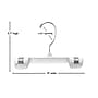 Nahanco 8" Plastic Snap Grip Swivel Hook Skirt/Slack Hanger, Ivory, 200/Pack (1686-8)~#|#~9F6FFCDD-DD6F-42BF-A9ED498165E06C2A_sc7