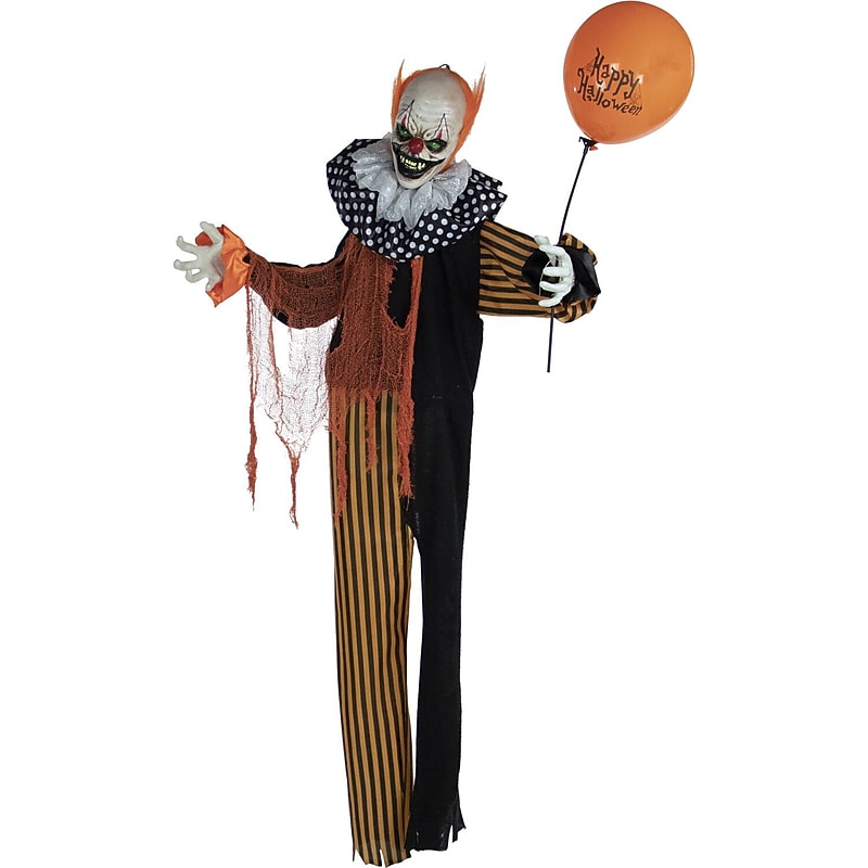 Haunted Hill Farm Life-Size Animatronic Clown (HHCLOWN-9FLSA) image 1