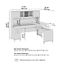 Bush Home Somerset 72W L-Shaped Sit to Stand Desk with Hutch, White (SET015WH)~#|#~9F73CC52-9B90-4338-8361281808A01656_sc7