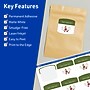 Avery TrueBlock Laser/Inkjet Square Multipurpose Labels, 2" x 2-3/16", White, 300/Pack (94124)~#|#~9F767C8E-5D86-440B-8190E7402DCF16DA_sc7