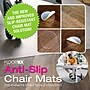 Floortex Cleartex Evolutionmat Carpet & Hard Floor Chair Mat, 36" x 48", Clear (NRCMFLPD0001)~#|#~9F78605F-38B1-46A7-92C2AEC918A63C7A_sc7