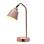 Simple Designs Sleek Essentials LED Desk Lamp, 16", with USB Ports, Blush Pink (LD1071-BPK)~#|#~9F78E66B-5A08-4F3E-92A915A065717D81_sc7