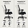 HON Ignition 2.0 Mesh/Fabric Swivel Task Chair, Fog/Carolina/Black (HONI2MM2AFH21BT)~#|#~9F7C99A6-D400-47F0-863ED83EEA2212F0_sc7