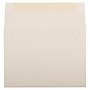 JAM Paper A7 Booklet Envelope 5 1/4" x 7 1/4", Natural White Linen, 100/Pack (82011d)~#|#~9F7FC299-AA39-4551-BAB8D6D3A8B9807D_sc7