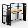 VersaDesk WorkNest 72"W Electric Adjustable Floating Surface Standing Desk, Black (FSSD7224-BB )~#|#~9F8098AE-FBEC-4C32-B7775D6D30B513E9_sc7