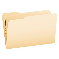 Document Filing System Globe-Weis Classification Folders - 2/5 Cut Tab Letter Size With 2 Dividers & Fasteners, Yellow, 10-Pack Embedded Fastener Folders