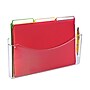 Azar Single-Pocket Plastic Mountable Wall File, Letter Size, Clear, 2/Pack (250000-2PK)~#|#~9F8E0DE2-FFA8-4B88-A60681DA255C84E9_sc7