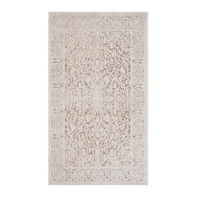 Safavieh Reflection Collection 3' x 5' Rectangle Indoor Area Rug, Machine Made, Beige/Cream (RFT670A-3) image 1
