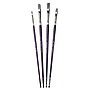 Silver Brush Silver Silk LH 4-Piece Brush Pack (SLVSK8004)~#|#~9F9F7ACE-78F0-40D4-81C4E0E333E90AC2_sc7