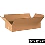 24" x 12" x 4" Shipping Boxes, 32 ECT, Brown, 25/Bundle (24124)~#|#~9FA45F24-85CE-4598-B3D2CE904E9E5ADE_sc7