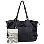 Karla Hanson Reversible Faux Leather Tote Bag, Eva Print Black Beige (U17814BKBGE)~#|#~9FA62C48-2DED-46FE-8FD075A9BE441851_sc7