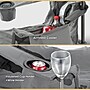 Arrowhead Outdoor Quad 6-Can Armrest Outdoor Chair, Granite Gray (TSRTKKS0316U)~#|#~9FA8A2E9-AD7F-4F24-84AB61962CD412FE_sc7