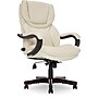 Serta Big and Tall Ergonomic Bonded Leather Swivel Executive Chair, Ivory (43506B)~#|#~9FAD8A23-5A3D-4B18-A622E03A1E0D6CDC_sc7