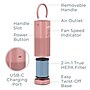 Pure Enrichment PureZone Mini True HEPA Portable Air Purifier, Blush (PEPERSAP-BL)~#|#~9FAEA89A-1818-4ED5-A4DD88842E3BDE95_sc7