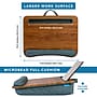 LapGear Portable 17.8" x 13.5" x 3" Laptop Lap Desk, Espresso Woodgrain~#|#~9FB1CAE5-6F79-4B0D-ACF76EC46F89B3A5_sc7