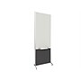 Versare ShieldWrite Level 3 Double Sided Magnetic Painted Steel Mobile Whiteboard Easel, 2' x 6', Charcoal Gray (1100005)~#|#~9FB4705A-D3CA-470B-ACC67D5AEB0FE3A6_sc7