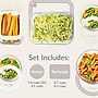 bentgo Signature Leak-Proof Containers, 5/Set (BGSIGLPK3-WS)~#|#~9FB69086-6FBE-4984-8FFCA59F2045F9B4_sc7