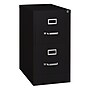 Hirsh Commercial 2-Drawer Vertical File Cabinet, Letter Size, Lockable, 28.375"H x 15"W x 22"D, Black (17785)~#|#~9FC0408D-AEC4-4309-903608FC322955CE_sc7