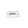 Azar Card Holder, 1.63" x 3.75", , Desktop/Wall, Clear Acrylic, 10/Pack (252018)~#|#~9FC19F8A-E2A5-493E-9F434C178A62DA16_sc7