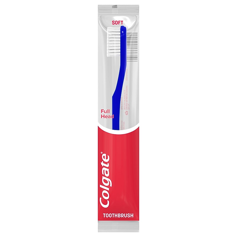 Colgate Soft Toothbrushes, White, 144/Carton (155501) image 1